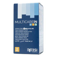 Multicare IN MultiCare IN triglicerid tesztcsík 5 db