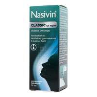 Nasivin Nasivin Classic 0,5 mg/ml oldatos orrcsepp 10 ml