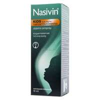 Nasivin Nasivin Kids 0,25 mg/ml tartósítószermentes oldatos orrspray 10 ml