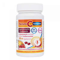 Novo Novo C Komplex liposzómás C-vitamin +D3-vitamin +Cink kapszula 30 db