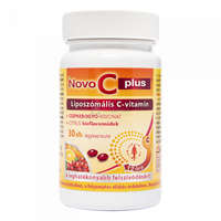 Novo Novo C Plus Liposzómális C-vitamin lágykapszula csipkebogyó kivonattal 30 db