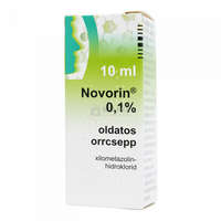 Novorin Novorin 0,1% oldatos orrcsepp 10 ml