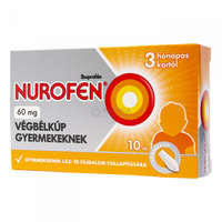 Nurofen Nurofen 60 mg végbélkúp gyermekeknek 10 db