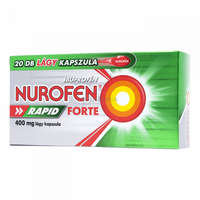 Nurofen Nurofen Rapid Forte 400 mg lágy kapszula 20 db