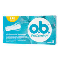 O.B. O.b. Procomfort normál egészségügyi tampon 16 db