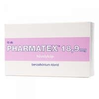 Pharmatex Pharmatex 18,9 mg hüvelykúp 10 db