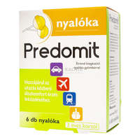 Prevomit Predomit Kids étrendkiegészítő nyalóka gyömbérrel 6 db
