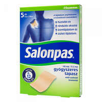 Salonpas Salonpas 105 mg/31,5 mg gyógyszeres tapasz 5 db