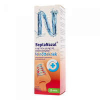 Septanazal Septanazal 1 mg/1 ml+50 mg/1 ml oldatos orrspray felnőtteknek 10 ml