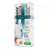 Septolete Septolete Extra 1,5 mg/ml+5 mg/ml szájnyálkahártyán alkalmazott oldatos spray 30 ml