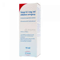 Snup Snup 0,5 mg/ml oldatos orrspray 10 ml