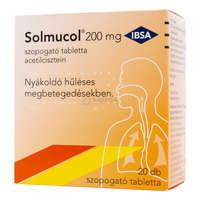Solmucol Solmucol 200 mg szopogató tabletta 20 db
