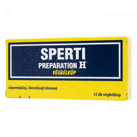 Sperti Sperti Preparation H végbélkúp 12 db