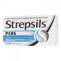 Strepsils Strepsils Plus szopogató tabletta 24 db