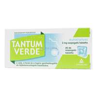 Tantum Verde Tantum Verde eukaliptusz 3 mg szopogató tabletta 20 db