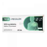 Teva Teva-Mexalen 500 mg tabletta 20 db