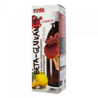Virde Virde Béta-Glukán és C-vitamin tartalmú citrom ízű folyékony étrend-kiegészítő 200 ml