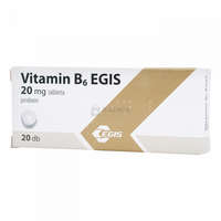Egis Vitamin B6 Egis 20 mg tabletta 20 db