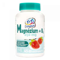 1x1 Vitamin 1x1 Vitamin Magnézium + B6-vitamin rágótabletta 250 mg 45 db