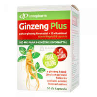 Innopharm Innopharm Ginzeng Plus panax-ginzeng kivonattal +10 vitaminnal kapszula 50 db