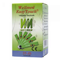 Wellmed Wellmed Easytouch vércukor tesztcsík 25 db