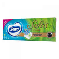 Zewa Zewa Softis Protect papírzsebkendő 10 x 9 db