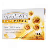 Medistus Medistus antivirus mézes-citromos lágypasztilla 10 db