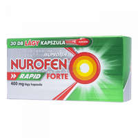 Nurofen Nurofen Rapid Forte 400 mg lágy kapszula 30 db