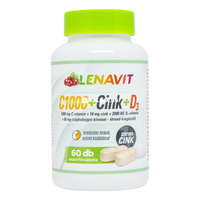Lenavit Lenavit C-vitamin 1000 mg + szerves cink + D3-vitamin + csipkebogyó filmtabeltta 60 db