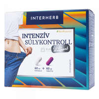 Interherb Interherb Intenzív súlykontroll 2 x 60 db fogyókúrás kapszula és tabletta