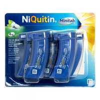 NiQuitin NiQuitin Minitab 4 mg préselt szopogató tabletta 100 db