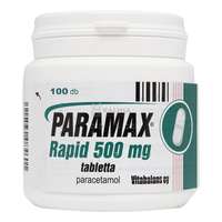 Paramax Paramax Rapid 500 mg tabletta 100 db