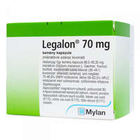 Mylan Legalon 70 mg kemény kapszula 100 db