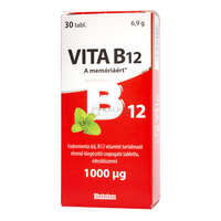 Vitabalans Vitabalans Vita-B12 1000mcg tabletta 30 db