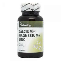 Vitaking Vitaking Calcium + Magnesium + Zinc tabletta 100 db