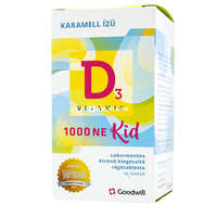 Goodwill Goodwill D3-vitamin Kid 1000 NE rágótabletta 90 db