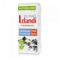 Naturland Naturland Izlandi zuzmó folyékony étrend-kiegészítő édesítőszerekkel 150 ml