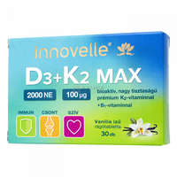 Innovelle Innovelle D3 + K2 Max 2000 NE rágótabletta 30 db