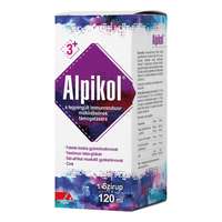 Alpikol Alpikol gyögynövény + cink málna ízű szirup 120 ml