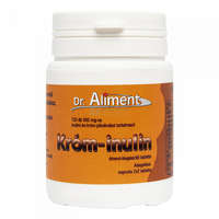 Dr. Aliment Dr. Aliment Króm-inulin 500 mg tabletta 120 db