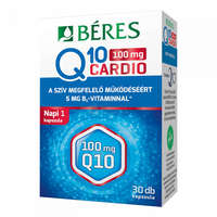 Béres Béres Q10 Cardio 100 mg kapszula 5 mg B1-vitaminnal 30 db