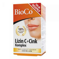 BioCo Bioco Lizin C + Cink Komplex Megapack tabletta 100 db