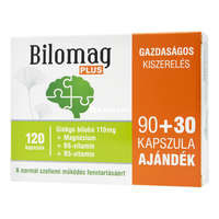 Bilomag Bilomag Plus ginkgo biloba kivonatot tartalmazó kapszula 110 mg 90 db + 30 db