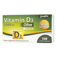 JutaVit JutaVit D3-vitamin 2000 NE olíva lágykapszula 100 db