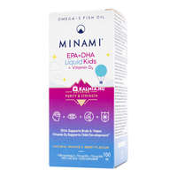 Minami Minami EPA + DHA Liquid Kids + D3-vitamin folyadék 100 ml