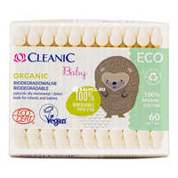Cleanic Cleanic Baby Eco Organic fültisztító pálcika 60 db