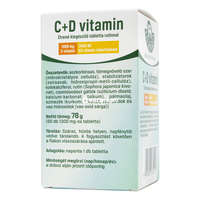 Herbária Herbária C+D-vitamin tabletta 60 db