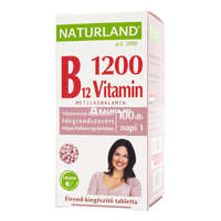 Naturland Naturland B12-vitamin 1200 mcg tabletta 100 db