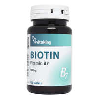 Vitaking Vitaking Biotin 900 mcg tabletta 100 db