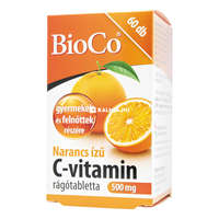 BioCo BioCo C-vitamin 500 mg narancs ízű rágótabletta 60 db